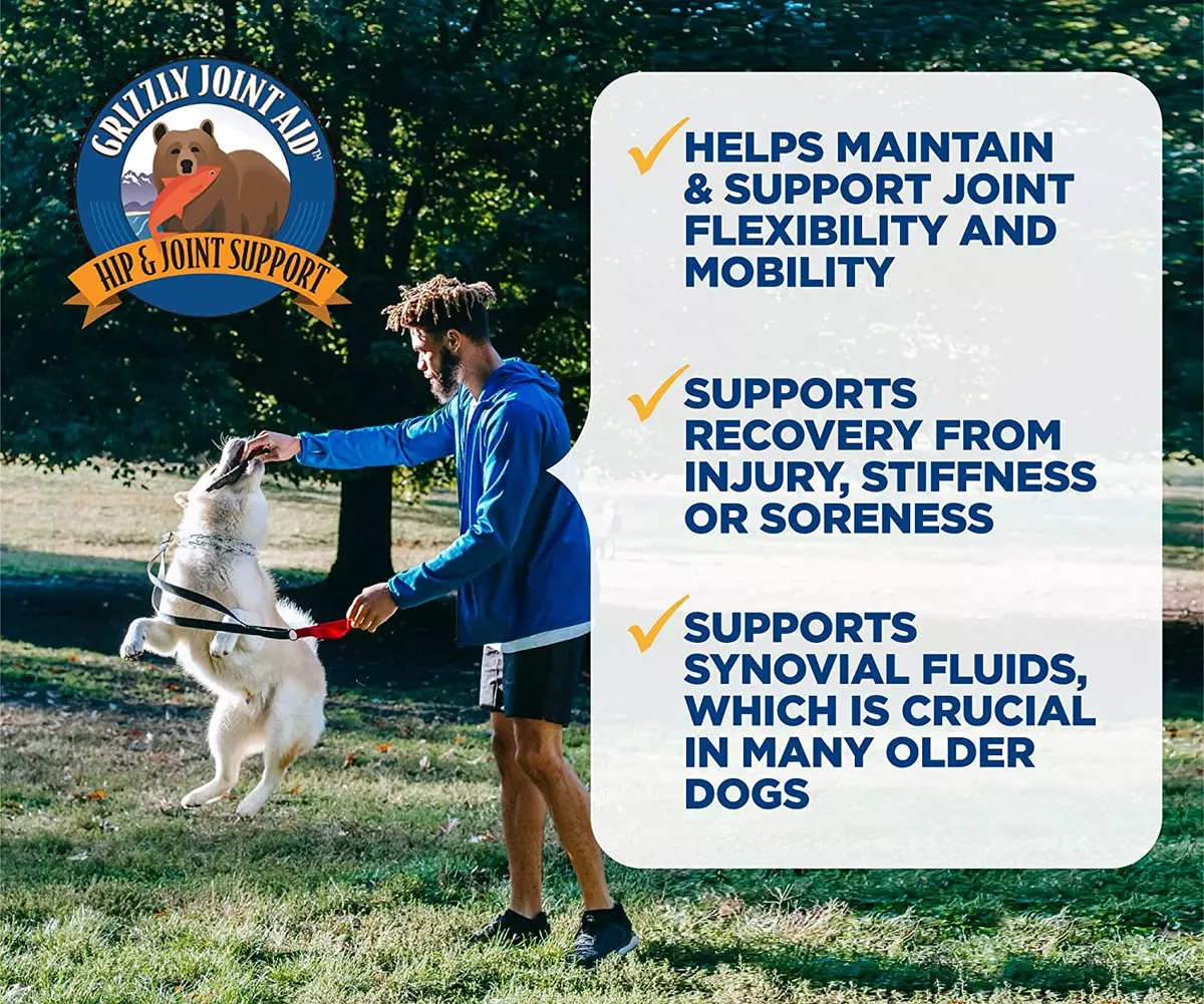 Grizzly joint clearance aid for dogs