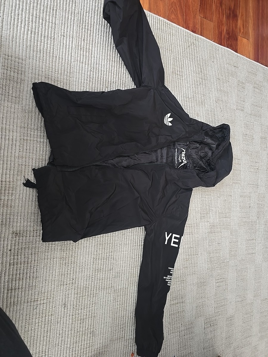 Adidas x Kanye West YEEZUS Windbreaker Black | eBay