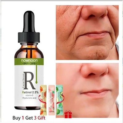 Retinol Facial Serum Anti-Wrinkle Anti-Dark Spots Long-Lasting