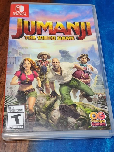 Jumanji The Video Game Nintendo Switch Games Tested No Manual