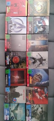 70 x  Blu Ray Steelbook Mavel Deadpool 2 Shazam American Sniper Neu & Ovp