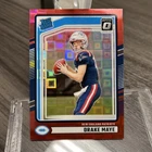 Drake Maye RC 2024 Donruss Optic Preview Rated Rookie Red Pandora #379 Gem Mint