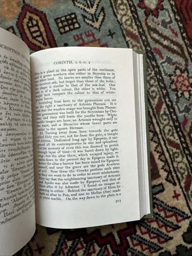 DESCRIPTION OF GREECE, VOLUME I: BOOKS 1-2 (ATTICA AND By Pausanias & Jones - Bild 17 von 20