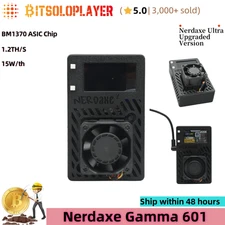 Nerdaxe Gamma 601 BTC Miner 1.2TH/s BM1370 Asic Chip Home Solo Lottery Miner