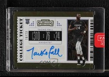 2019 Contenders Draft Picks College Cracked Ice Ticket 16/23 Tacko Fall Auto 0l1