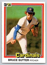 1981 Donruss - Bruce Sutter #560