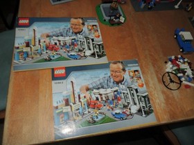 2007 Lego 10184 Town Plan 100% complete with manual & box 50th Anniversary NICE!