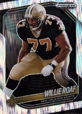 WILLIE ROAF 2025 PANINI PRIZM BLACK FOOTBALL SKEWED SAINTS A 48/249 Q6638