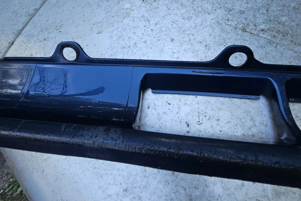 Volvo 740 760 Blue Front Bumper Spoiler  Air Dam OEM  1125-02 - Image 3 of 4