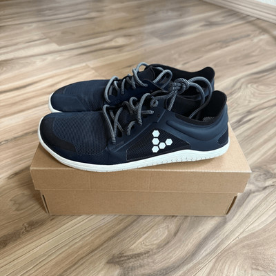 Vivobarefoot Primus Lite III Navy Womens Vegan Light Breathable Shoe Barefoot So