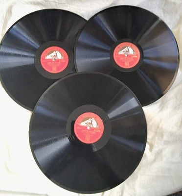 YEHUDI MENUHIN Sonata For Violin Solo UK HMV 3x12" 78 rpm set record BARTOK - Image 1 of 2