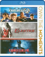 Fantastic Four / Elektra / Daredevil (Own the Moment Triple Feature) Blu-ray NEW