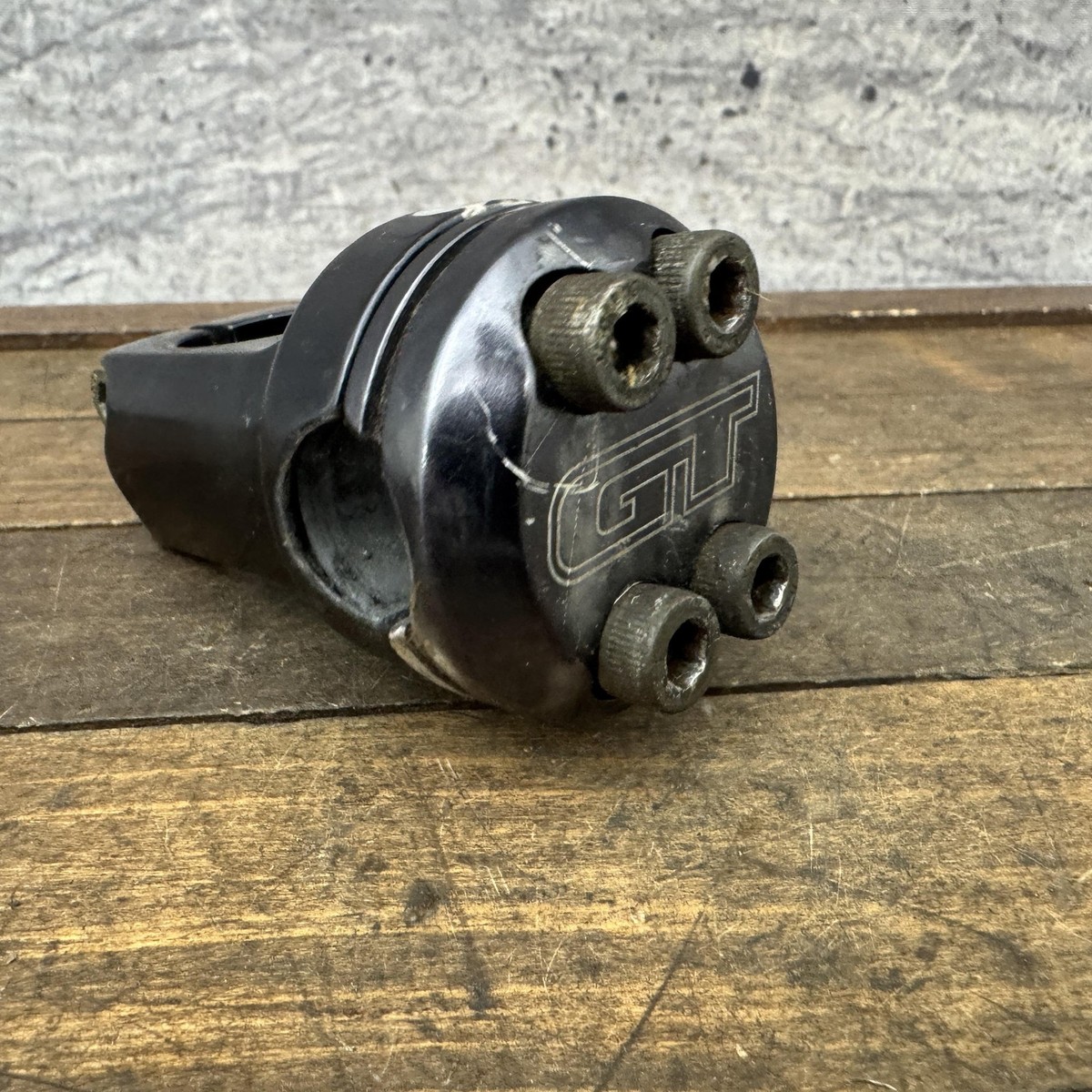 Vintage GT BMX Quill Stem Black 1 1/8 Threadless Performer Old