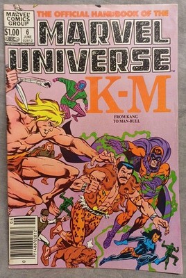 Official Handbook of the Marvel Universe Nr. 4 - K-M - Marvel Comics - 1983 - Z2