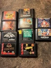 Vtg Lot Of 10 Sega Games All Different No Box Just Games All Untested