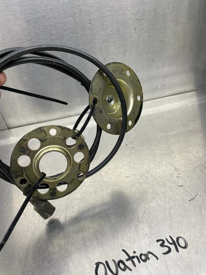 85-92 Yamaha Ovation 340 Speedometer Speedo Drive Gear Assembly Six Bolt W/cable - Image 3 of 3