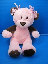 Baby Essentials Pink MY BEST FRIEND Teddy Bear Plush Stuffed Animal 12"