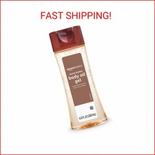 Amazon Basics Body Oil Gel with Cocoa Butter, Paraben Free, 6.8 Fl Oz Pack of 1