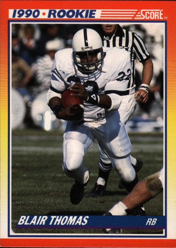 1990 Score [Base] - Blair Thomas (RC) #300