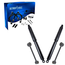 Detroit Axle Rear Shock Absorbers + Sway Bars for Chevrolet Blazer Olds B