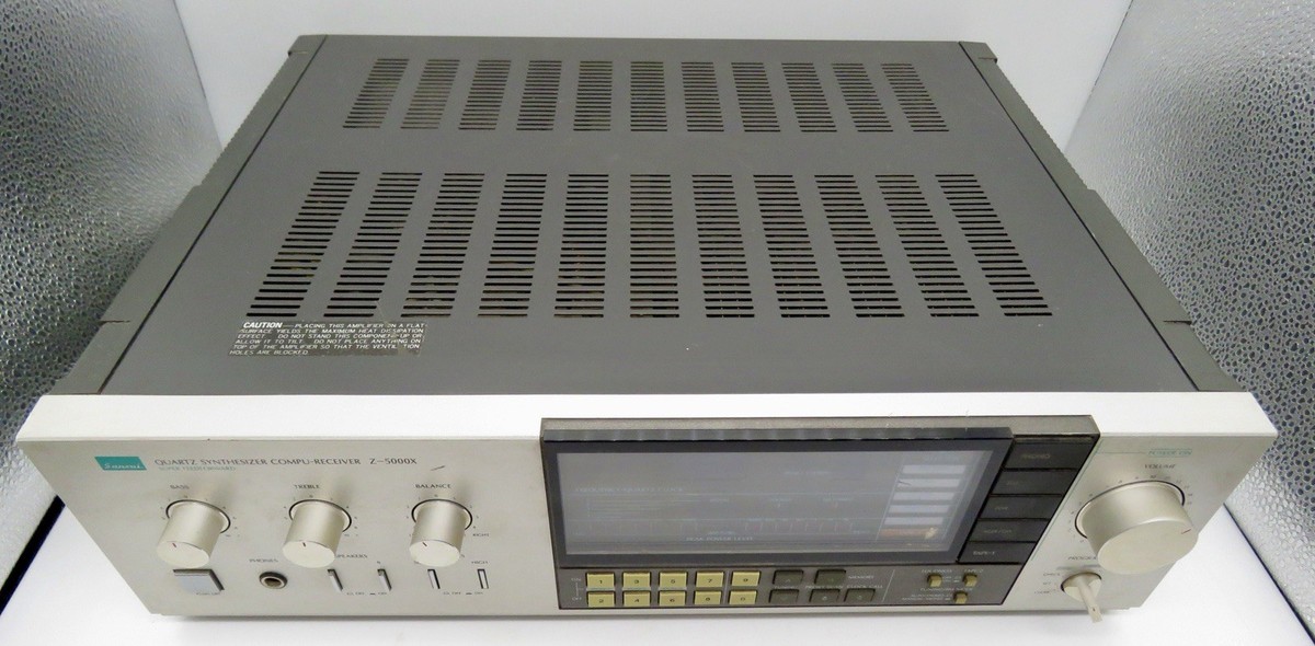 Vtg Sansui Z-5000X AM FM Stereo Quartz Synthesizer Compu-Receiver
