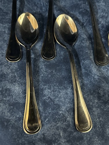 RARE Cambridge GRANDE Demitasse Spoons-Set of 12-Coffee Spoons - Picture 8 of 9