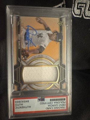 2021 Topps Triple Threads - Devi Garcia Rookie Patch Game. With A 1/1 Auto