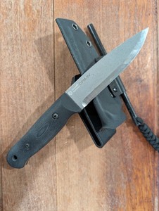 Focuser Carver Handmade 3V Steel Fixed Blade Scandi Grind Bushcraft Woods Knife