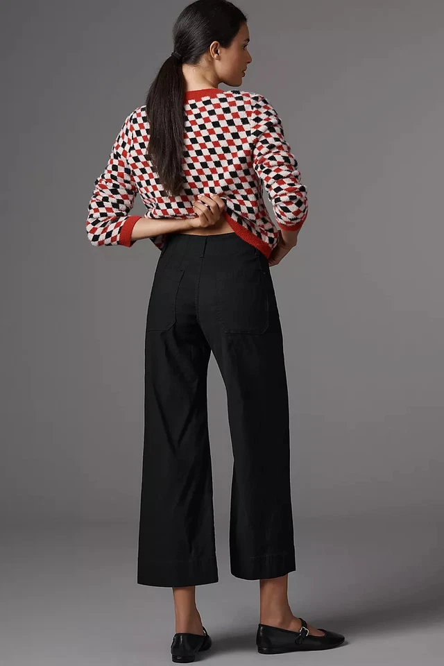 Anthropologie - Pantalones cortos de pierna ancha The Colette Magic Fabric de Maeve - 50 % in situ Foto 2 de 4