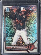 Hernandez, Maikol - 2022 Bowman Chrome Prospect - Shimmer