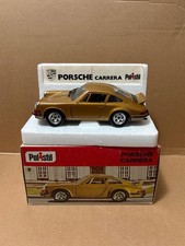 POLISTIL PORSCHE 911 CARRERA RS 1973 BRONZE 1/25 DIECAST METAL ITALY BOXED S82