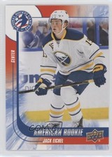 2015 National Hockey Card Day American Rookies Jack Eichel #USA6 Rookie RC 0sg. rookie card picture