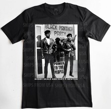BLACK PANTHER T SHIRT, HUEY P. NEWTON. T SHIRT. ASSATA SHAKUR. ANGELA DAVIS