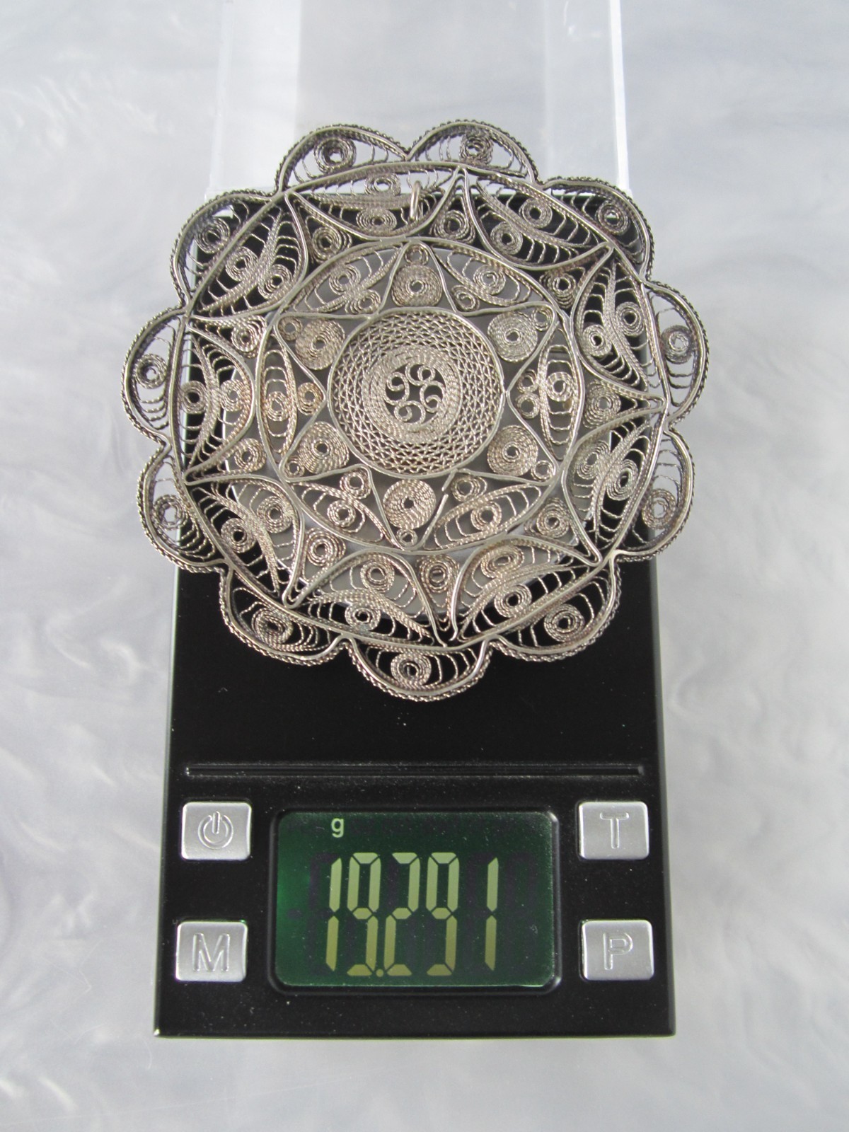 ANTIQUE HALLMARKED JERUSALEM SOLID STERLING SILVE… - image 2