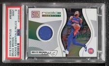 2018-19 Panini Status Rookie Essentials Bruce Brown #RE-BBR PSA 9 MINT 0m5n