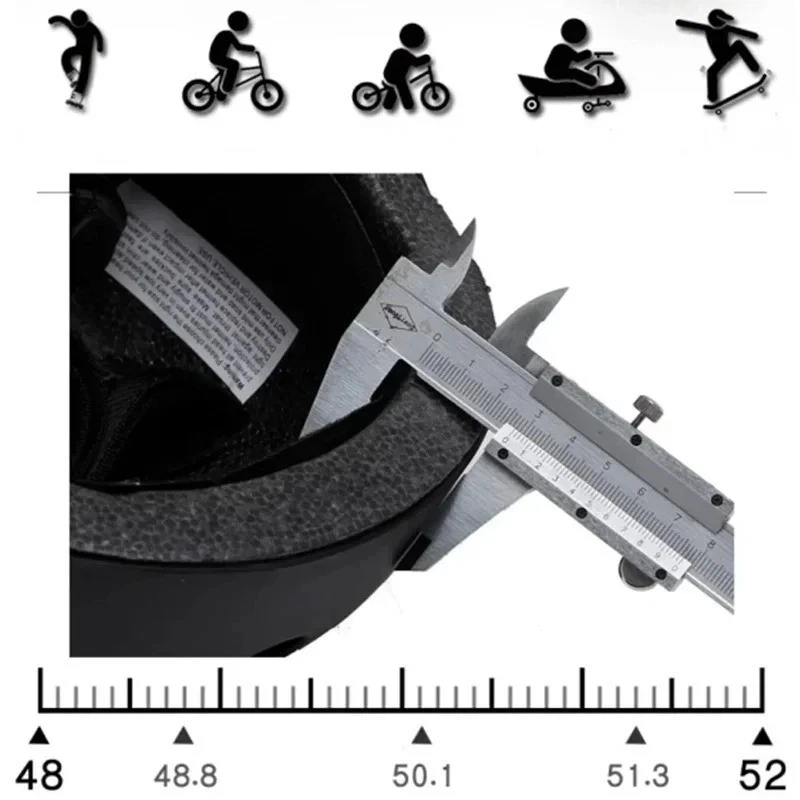 Bicycle Helmet MTB Bike Helmets Electric Scooter Cycle Helmet For Men Women Kid - image 3 of 4