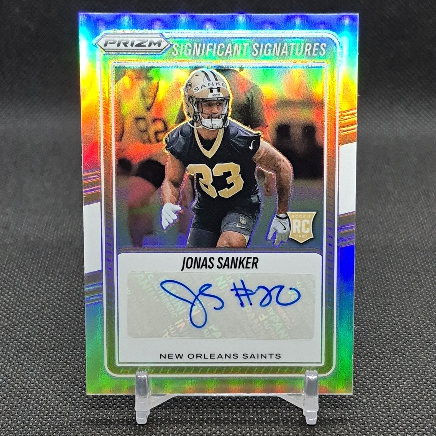 Jonas Sanker Panini Prizm Significant Signatures #SSIJSR Base