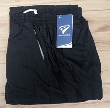 Rucanor School Sports Bottoms In Black - Size Junior Large (28" Waist)