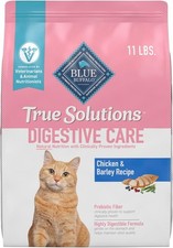 True Solutions Digestive Care Natural Dry Cat Food Adult Cats Chicken 11-lb. Bag 4.75 per pound