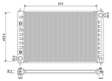 Radiateur Nissan MURANO