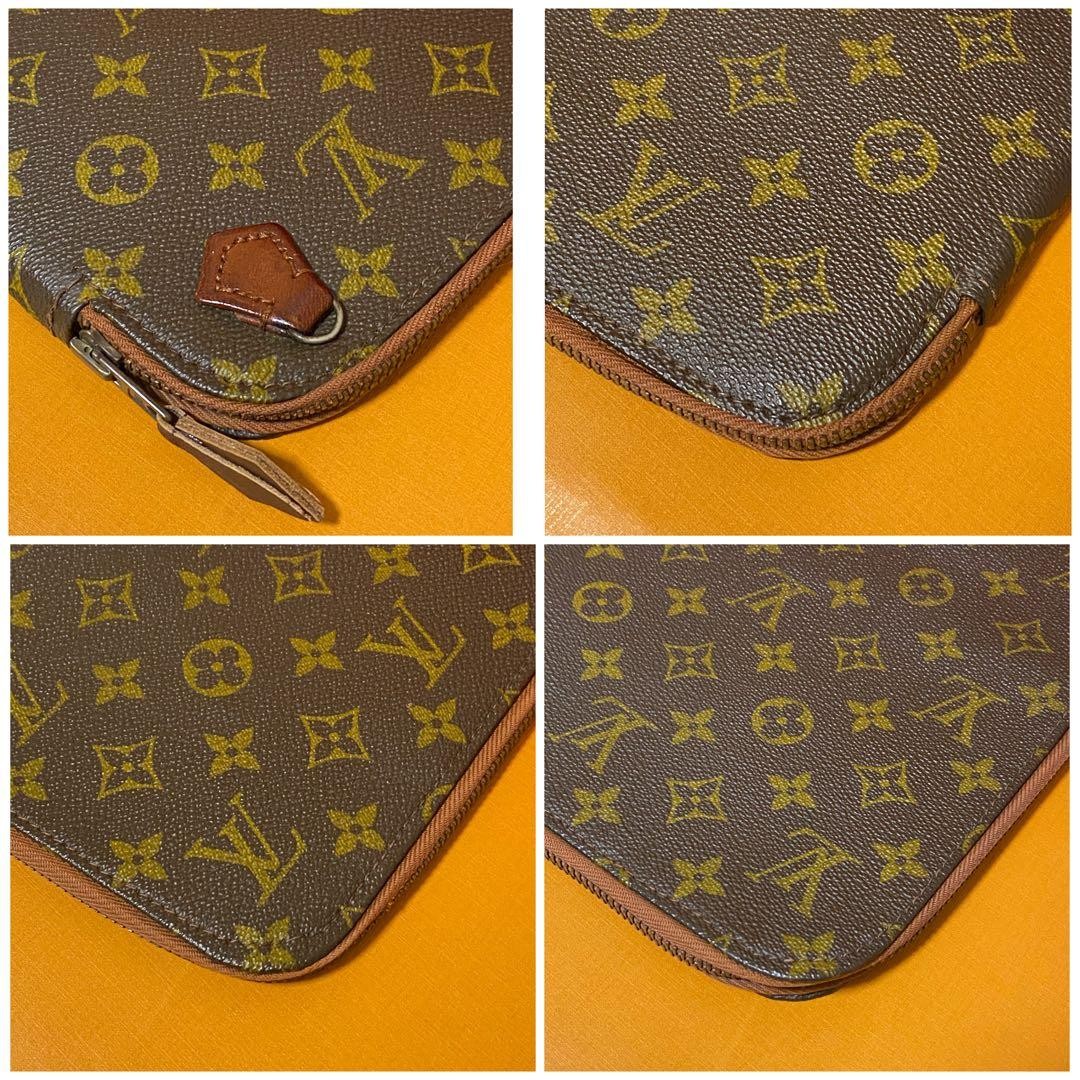 Louis Vuitton Monogram Pouch Document Case Clutch… - image 14