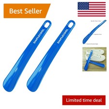 Quality Construction 9.8-Inch Shoe Horn for All Ages - Travel-Friendly Design