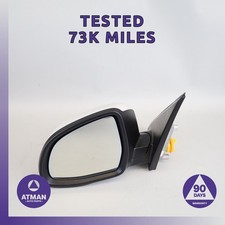 14-16 BMW F15 X5 Left Driver Side Rear View Door Mirror 51167363919 OEM 73k