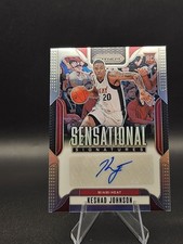 2024-25 Panini Donruss Signature Series Keshad Johnson