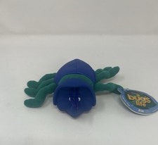 Vintage Mattel Disney Pixar A Bug's Life DIM BEETLE 5" Plush Stuffed Animal NOS