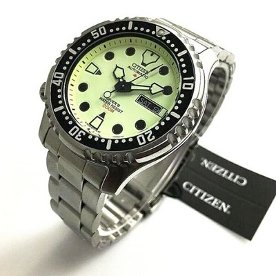Citizen Promaster NY0040-50W Automatic Diver 200m Full Lume Men's Watch Japan 