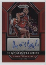 2023 Panini Prizm WNBA Signatures Red 93/99 Cynthia Cooper -Dyke Auto HOF ux8