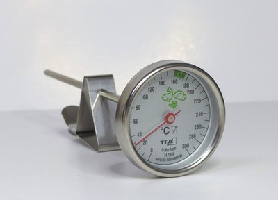 TFA Dostmann Fett-/Frittierthermometer Edelstahl 0-300 °C