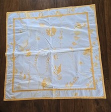Matouk Luxurious Egyptian Cotton 24"X25" Euro Pocket Pillow Sham Floral USA