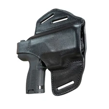 Tactical Scorpion Gear 3 Slot RH Thumb Break Leather Holster: Fits Byrna CL